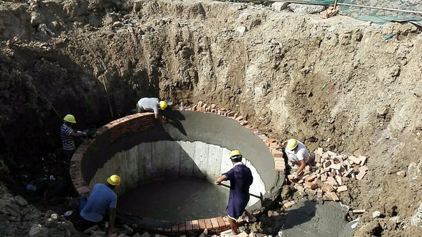 混凝土垫层-沉井工序施工作业面顺序沉井是顶管工程进入施工工作面
